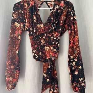 Anthropologie Gorgeous Wrap Top *NWOT*